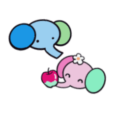 オッドゾウのソラとミミ