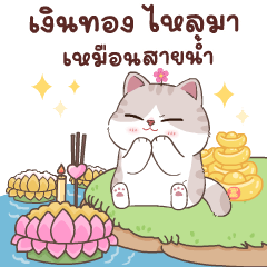 Ang Pao Cat :Loy Kratong Festival V.Thai