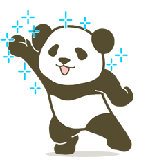 Intensely moving Panda : GOOD DAY