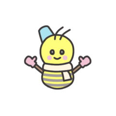 Bee Snowman