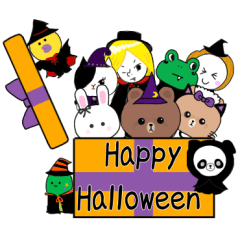 BROWN & FRIENDS Halloween mayulu-na