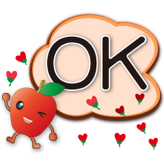 cute apple-super practical dialog