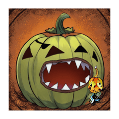 Pumpkin monster 1