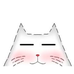 dotted line cat