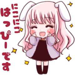 ウサギ系女子だぴょん