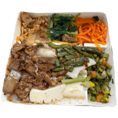 Today eats boxed meal 3