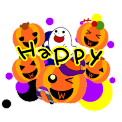 Happy Halloween+Plus * Sticker