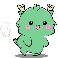 Lovely Dragon 2:Animated Stickers