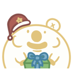 Zoo Story Christmas stickers