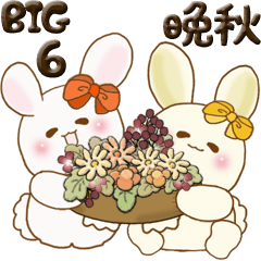【Big】ぽっちゃりウサギ 6『晩秋』