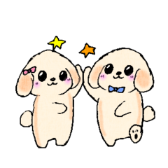 Cute dog Sticker 2022