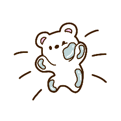 Mariru Polar bear sticker