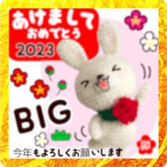 Amigurumi  Rabbit New Year 2023 BIG