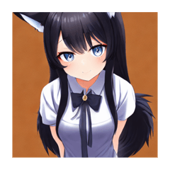 Wolf ear girl 4