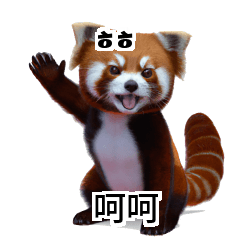 Cute Red Panda Translate KR TW