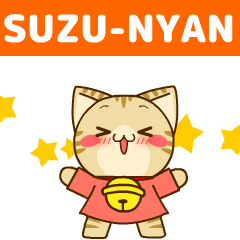SUZU-NYAN HAPPY STICKER
