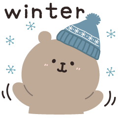 Teddy bear"winter"