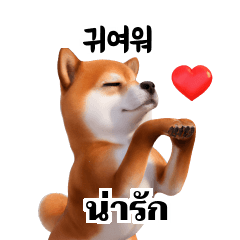 3D Shiba Inu TH KR 2