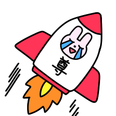 Ugoku! Usagi and Kuma Sticker2