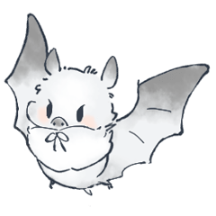 Baby bat sticker(No character)
