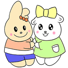 Rabbit and sheep friends revised version