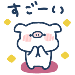 simple pig sticker #1