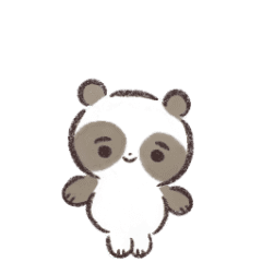 moving! yin and yang panda