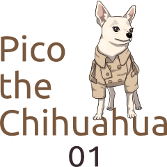 Pico the Chihuahua Sticker ver.1