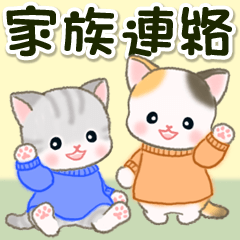 Cute baby cats in sweaters 2