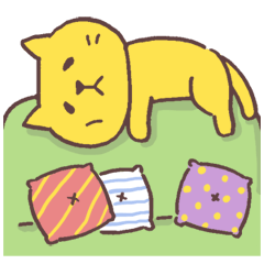 Loose yellow cat 2