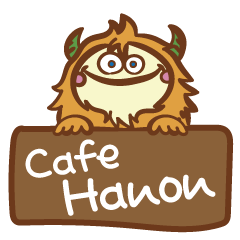 CafeHanonキャラクタースタンプ