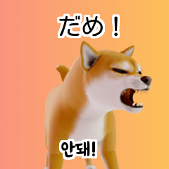 Shiba Inu Dog Big Stickers 40p 4vp
