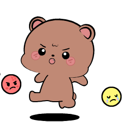 Chubby bear 4: Animated Stickers