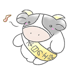 Cow's warm daily life
