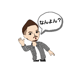 先輩美容師のLINEスタンプ