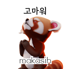 Red Panda Belajar Bahasa Korea 40P 0LY
