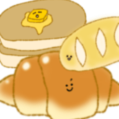 pun bread sticker