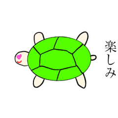 Turtle funny sticker