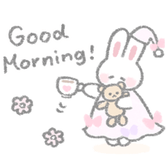 The fluffy bunny sticker35