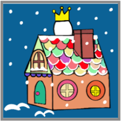 たまご姫の冬スタンプ