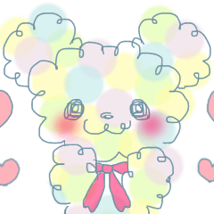 cloud colorfulbear