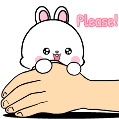 Lovely Rabbit 14 : Animated Stickers