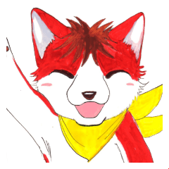 Red puppy Sticker 2