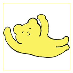 Loose yellow bear