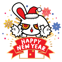 Bloody Bunny Happy Rabbit year