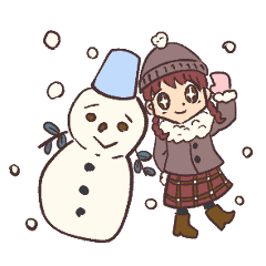 Amiko with braids (Winter version)