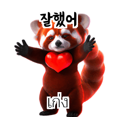 Red Panda Thai Korean TH KR ruL