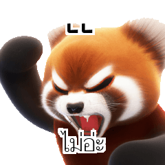 Red Panda Thai Korean TH KR PSi