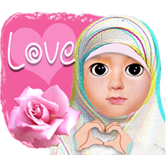 Gulnoii in hijab