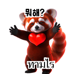 Red Panda Thai Korean TH KR _0j
